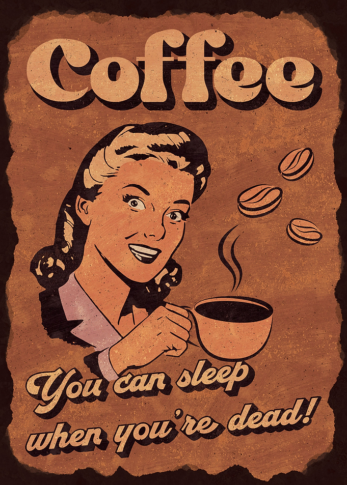 Retro Coffee Sign