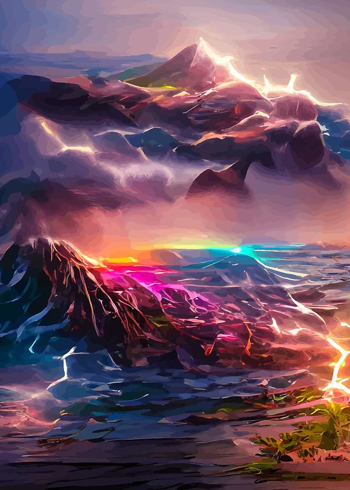 mystery mythology oil