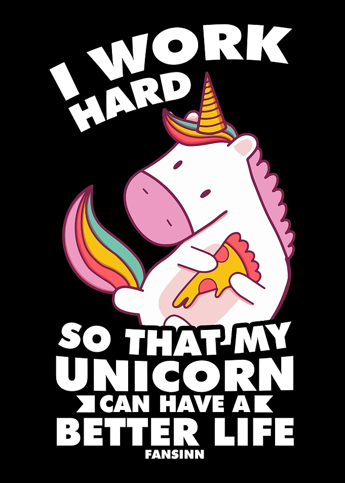 I Work Hard So That My Uni