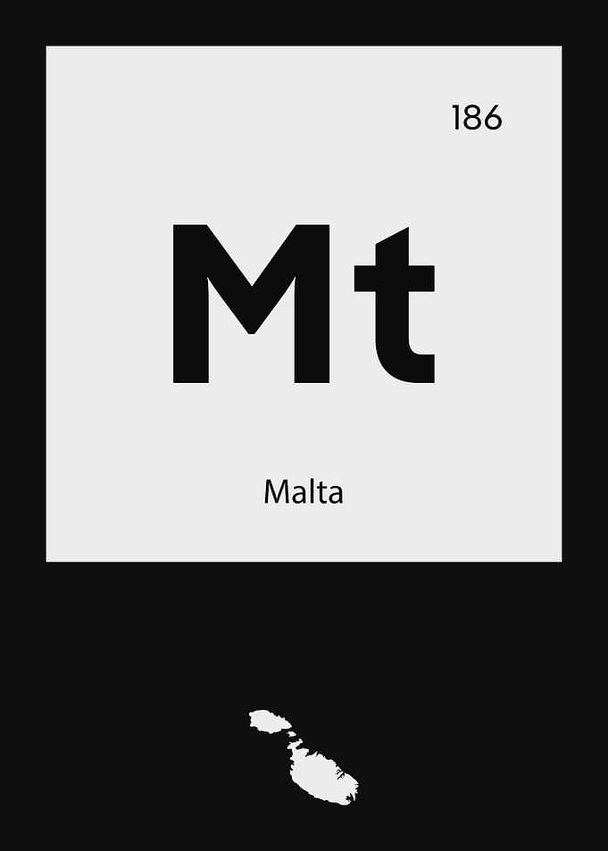 Malta Country Map