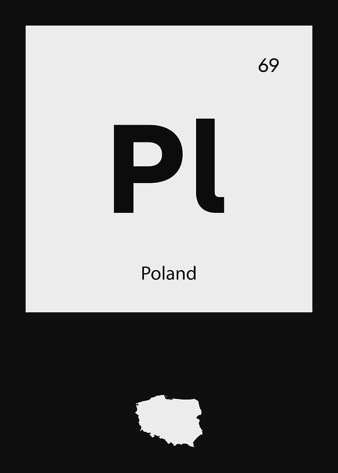 Poland Country Map