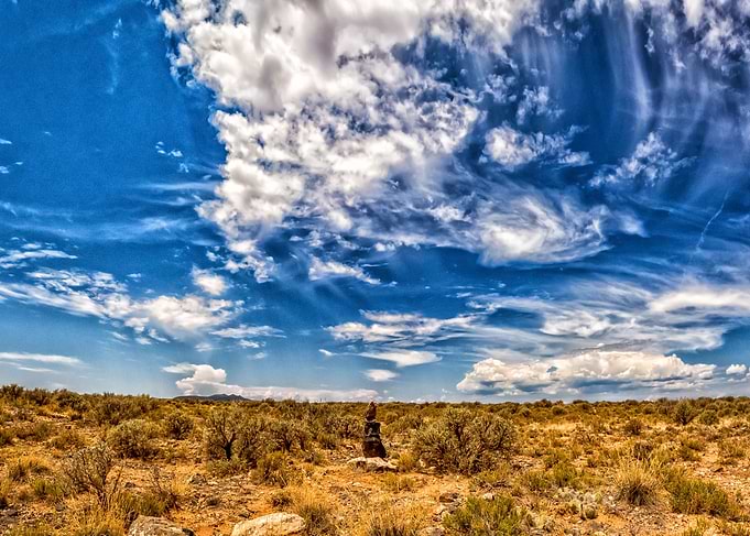 Cairn in the High Desert