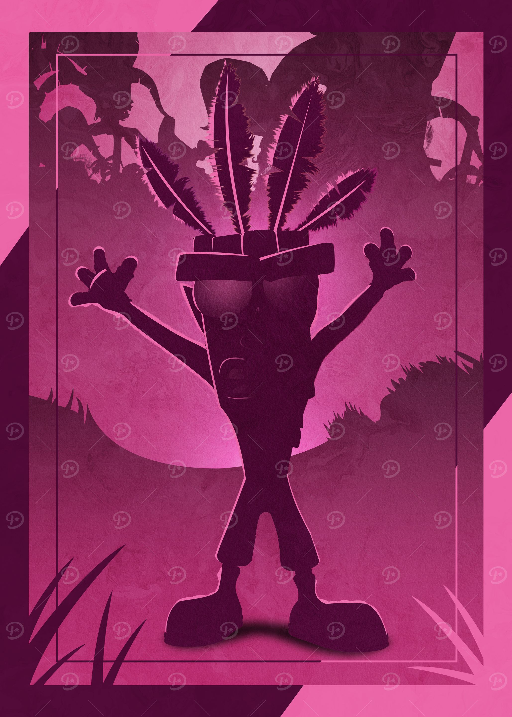 Aku aku Posters Online - Shop Unique Metal Prints, Pictures
