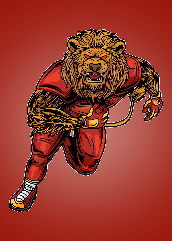 Lion mascot