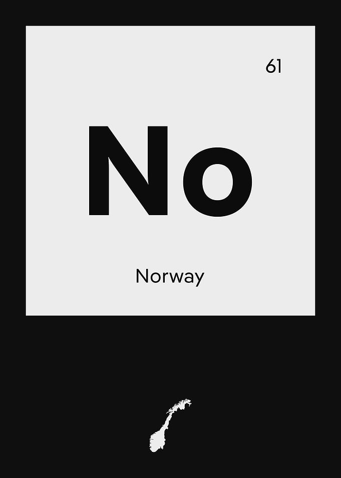 Norway Country Map
