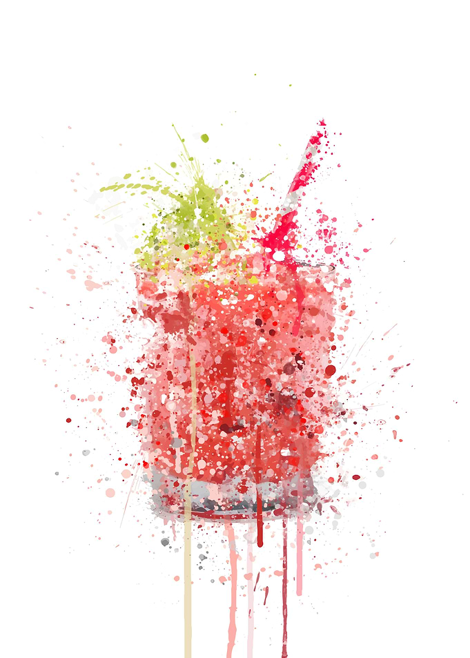 Strawberry Short Cocktail