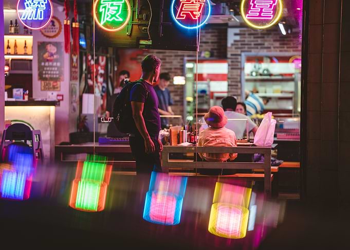 neon in newyork