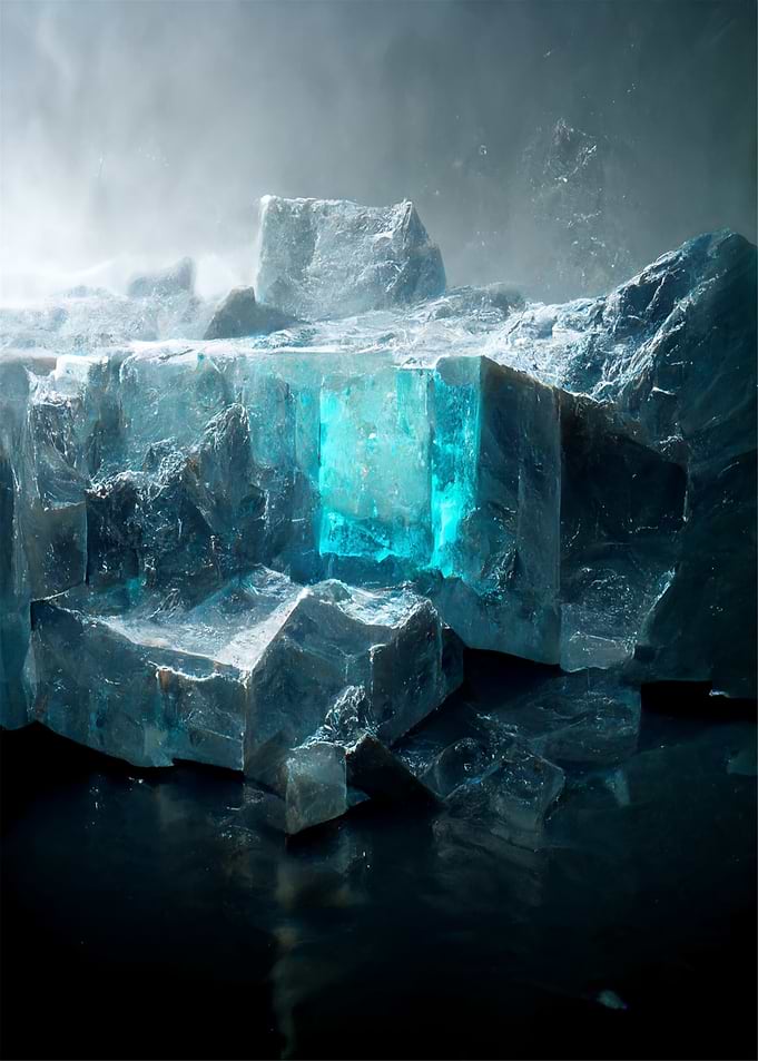 Ice Block Art