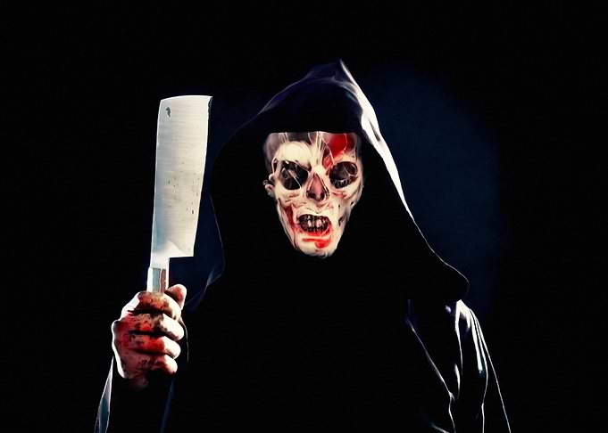 Monk skull flesh blade hor