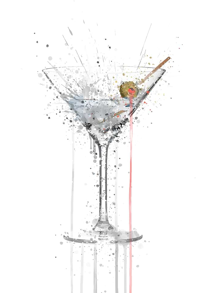 Vodka Martini Cocktail
