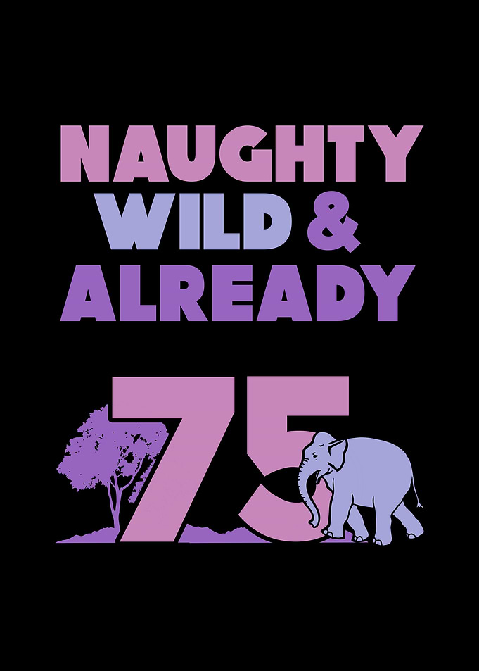 75 years Elephant
