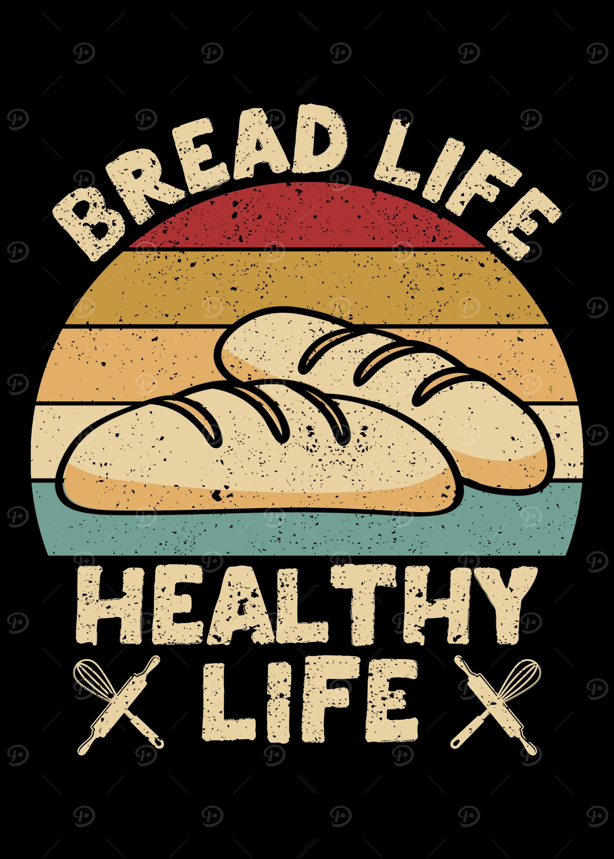 Funny Bread Baking Baker