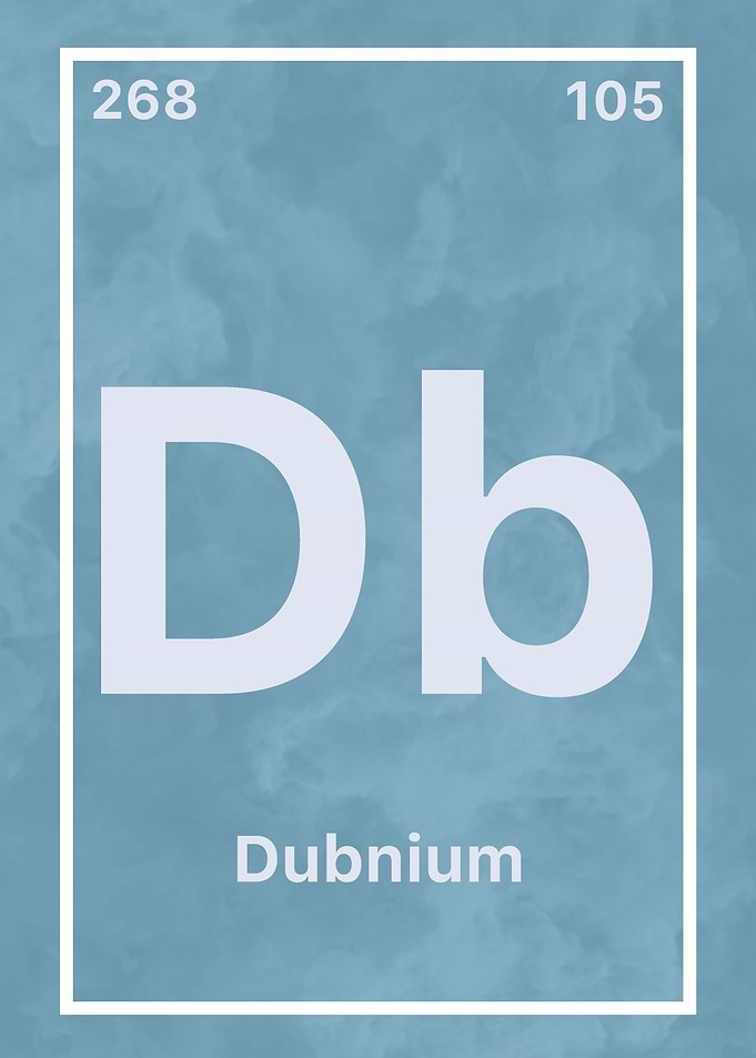 Dubnium Chemical Symbol
