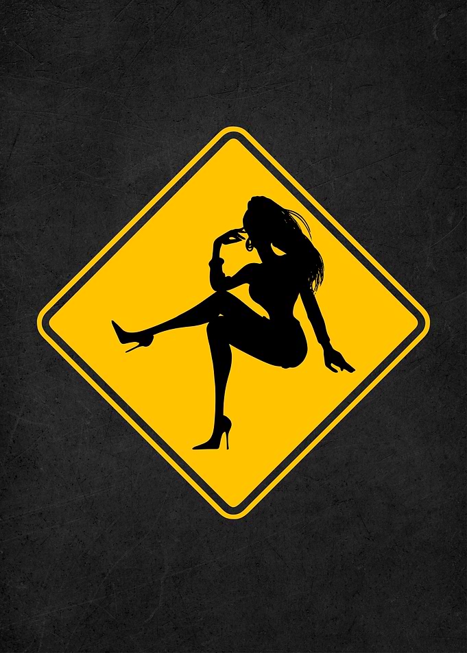 sexy chick sign