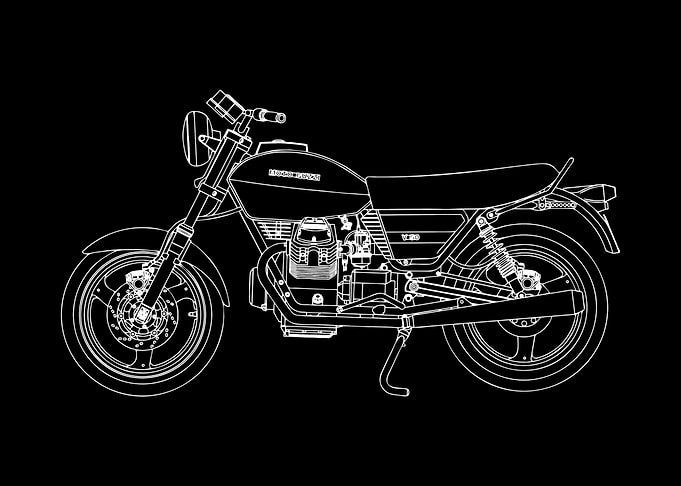 moto guzzi v 50