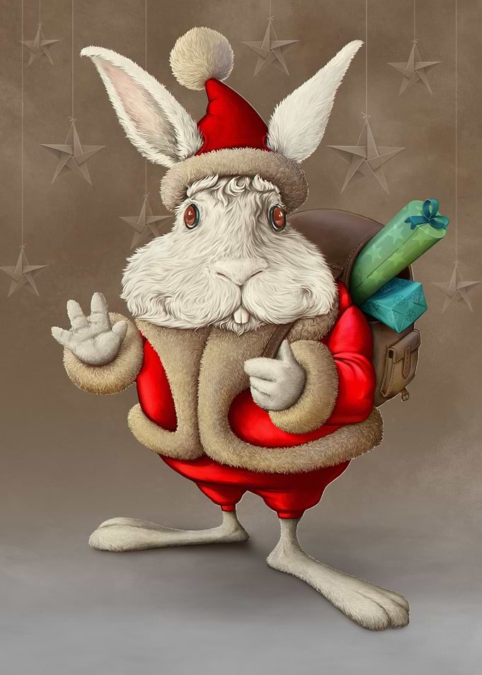 Santa Bunny