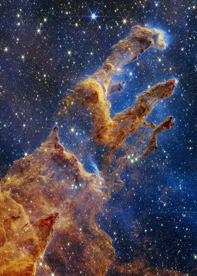 JWST Pillars of Creation
