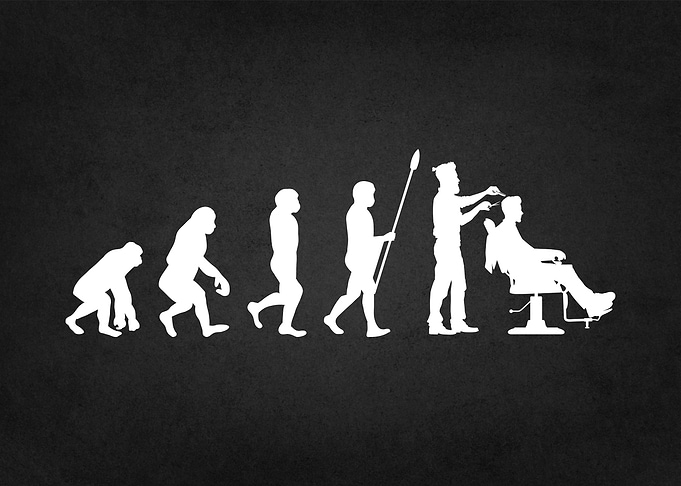 evolution of barber