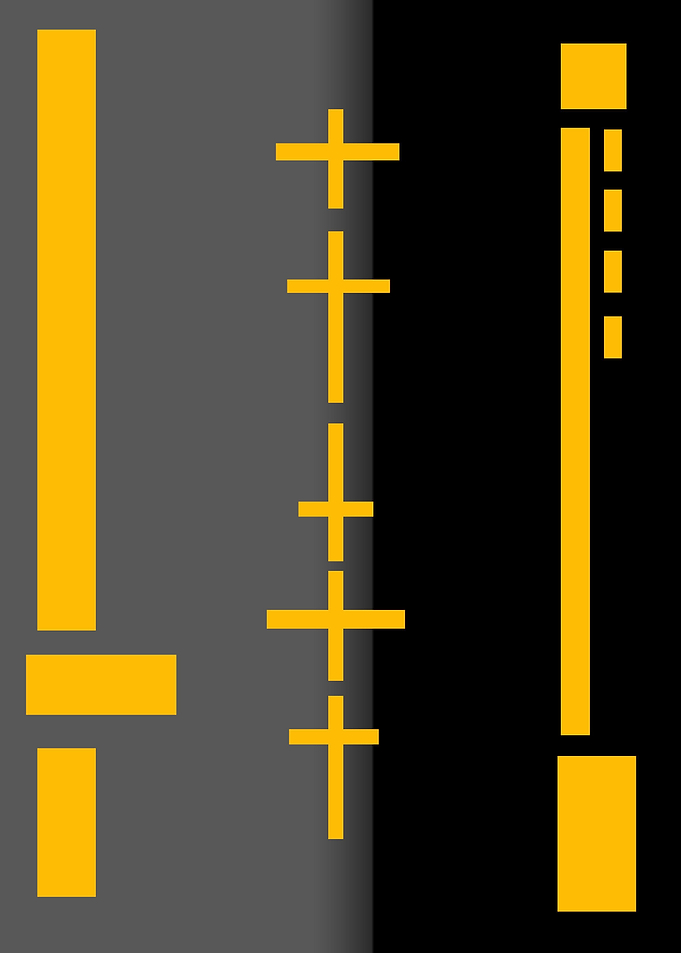 minimalist roads like