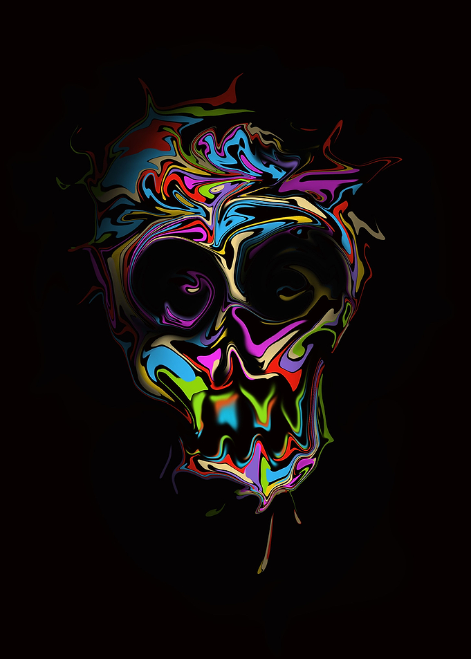 Skull art