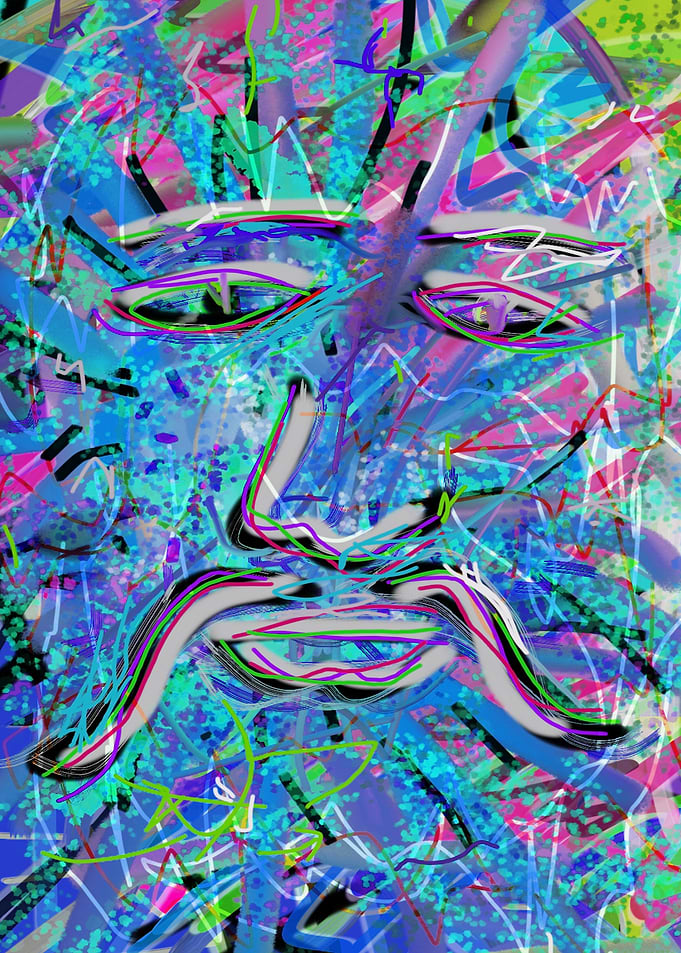 man face