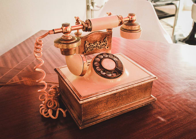 Victorian style handset