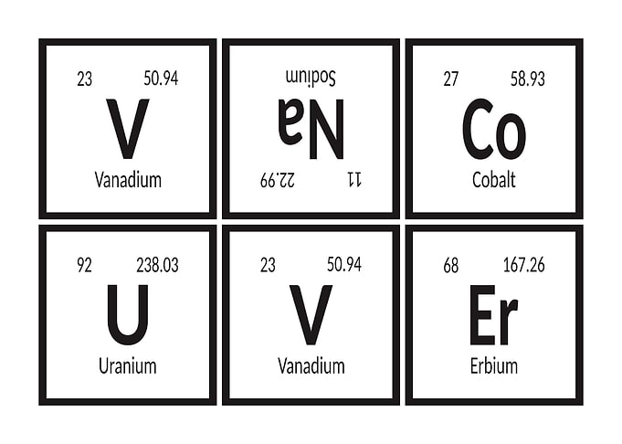 Vancouver Periodic Table
