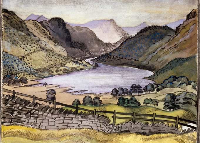 Thirlmere 1914 painting