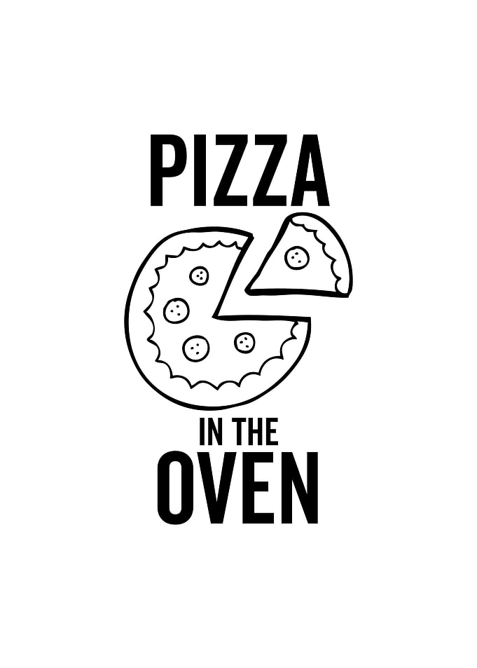 Pizza In The Oven