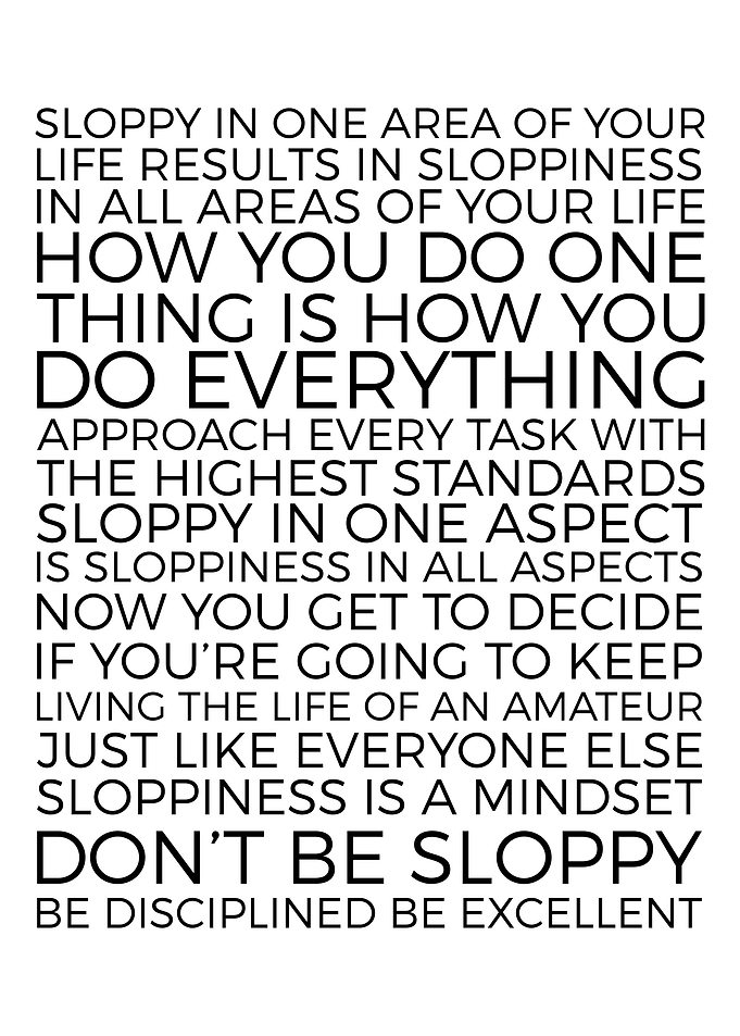 Be Discipline