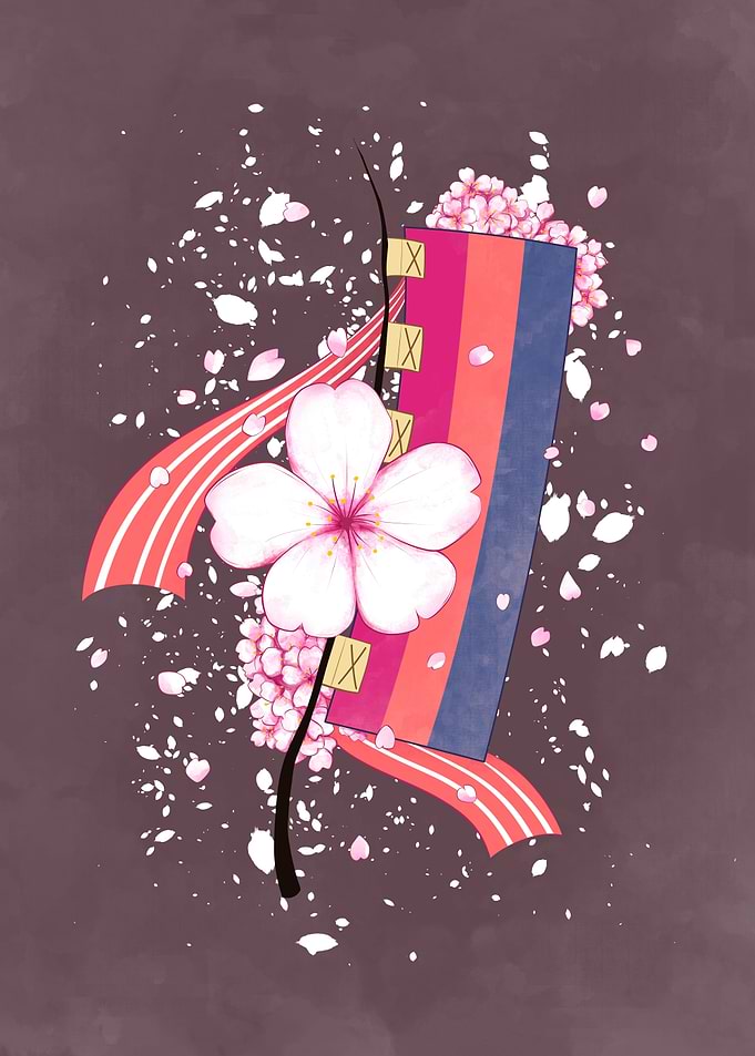 Cherry Blossoms Card