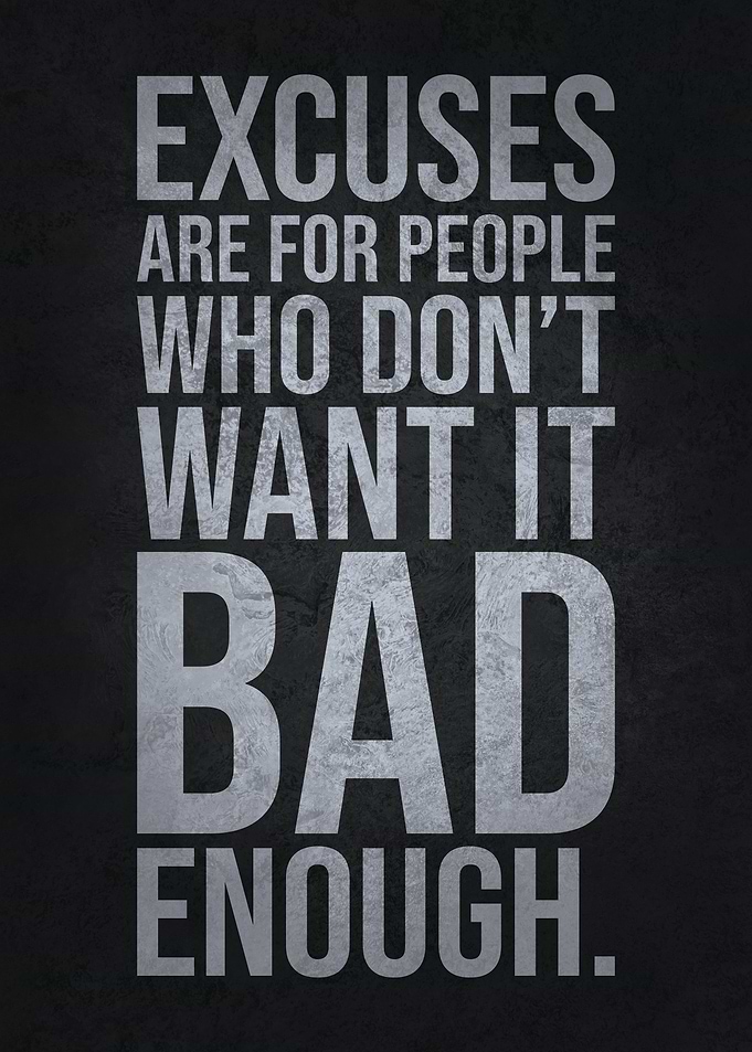 No Excuses