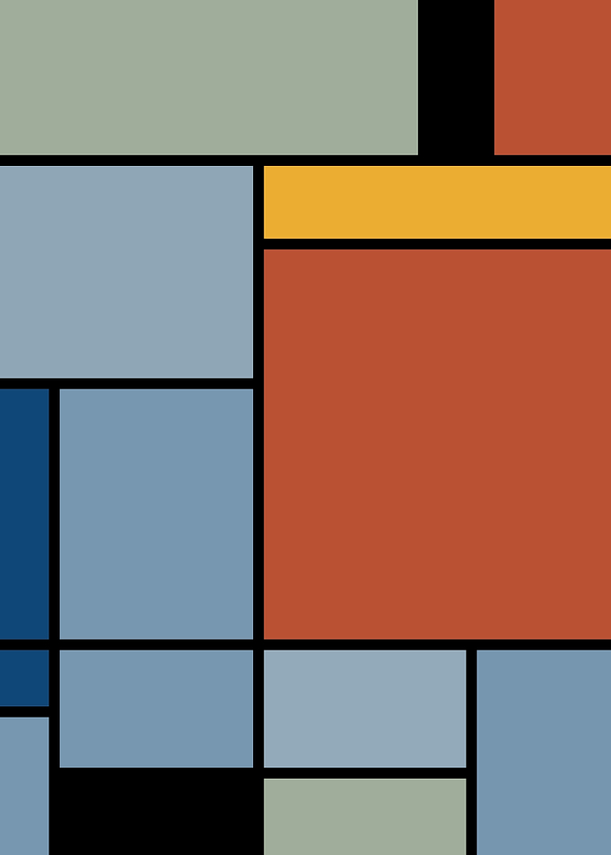 Piet Mondrian style