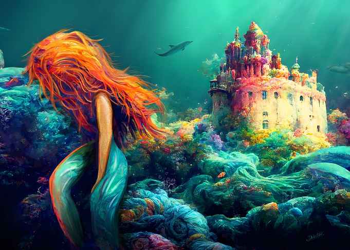 Princess under the sea