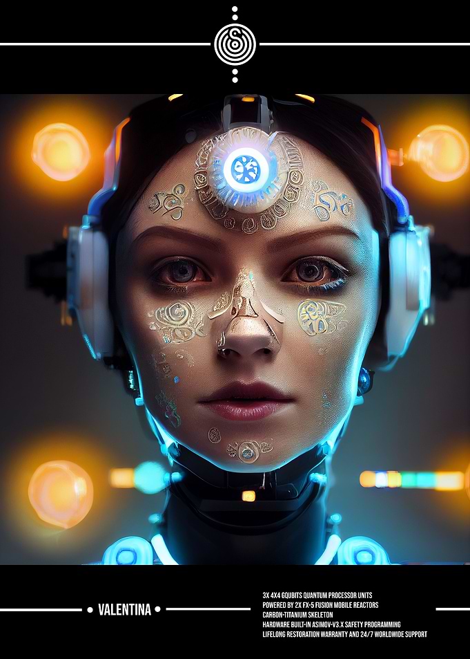 AI Cyborg Valentina
