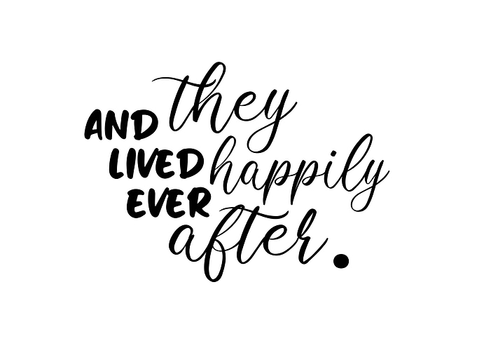 Script and they lived happ