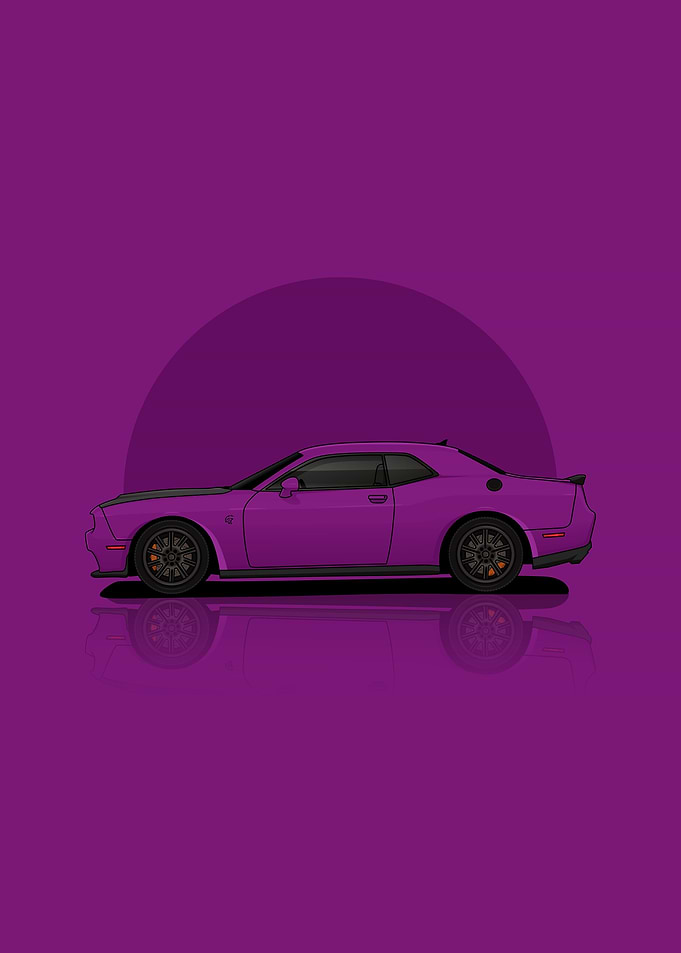 Dodge Challenger Purple