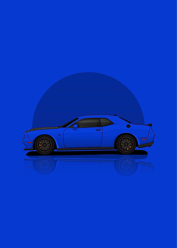 Dodge Challenger Blue