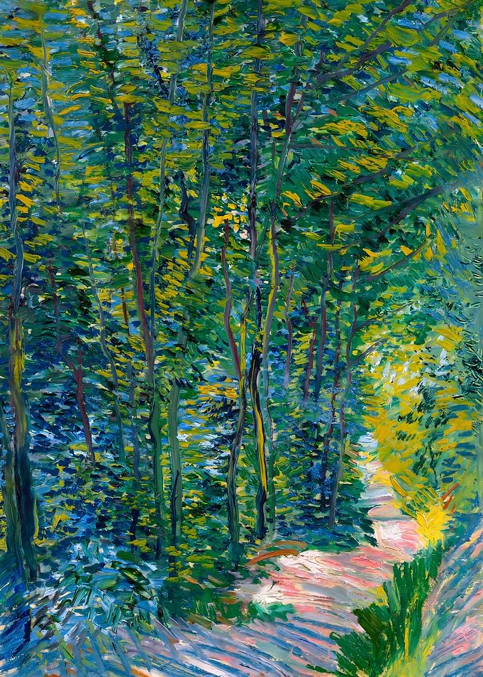 Van Gogh Path in the Woods