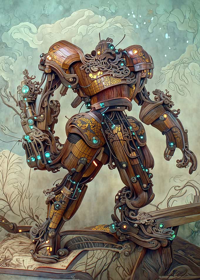 Wooden Mech