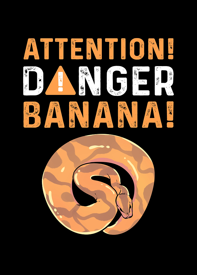 Attention Danger Banana