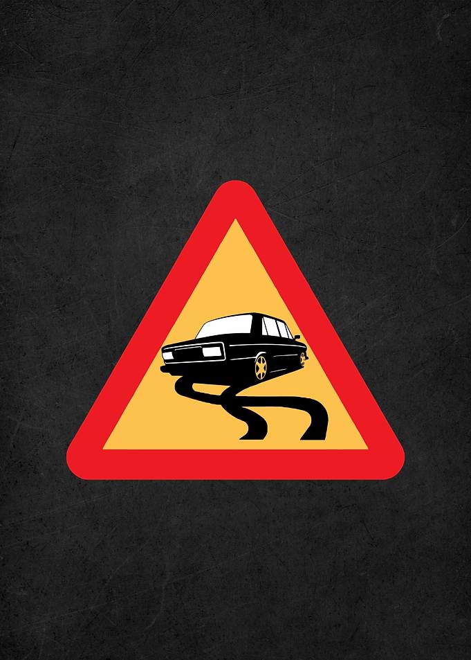 Drift king sign