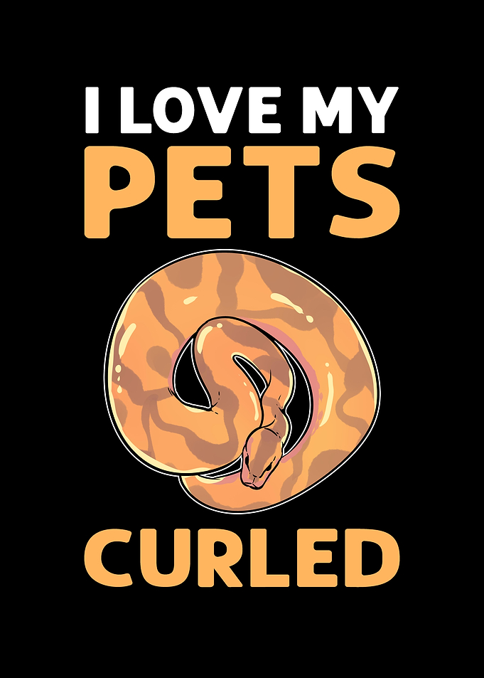 I Love My Pets Curled