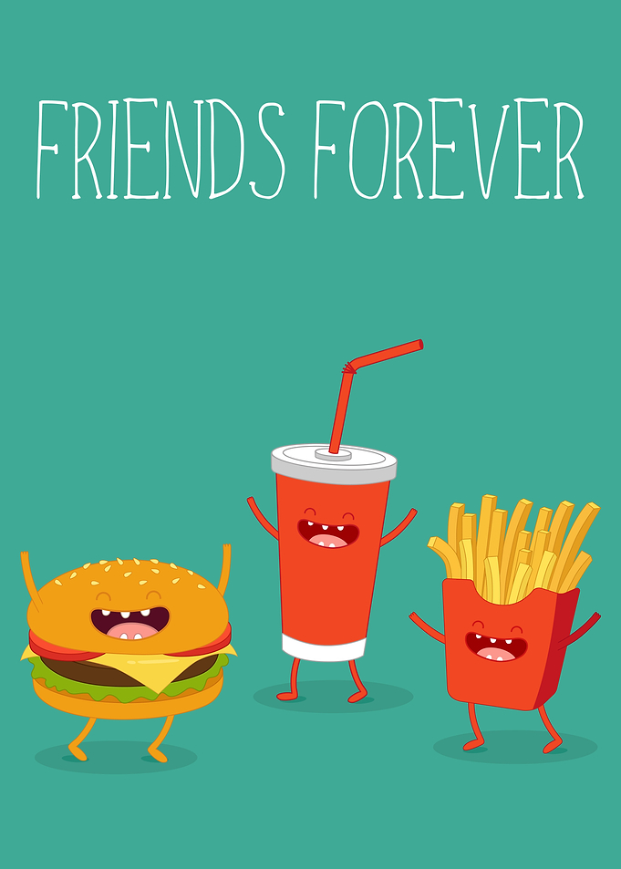 Friends Forever Burger
