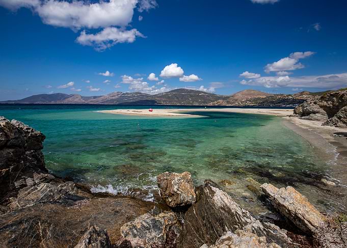 Sea landscape Greek Island