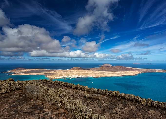 Spain landscape, Lanzarote