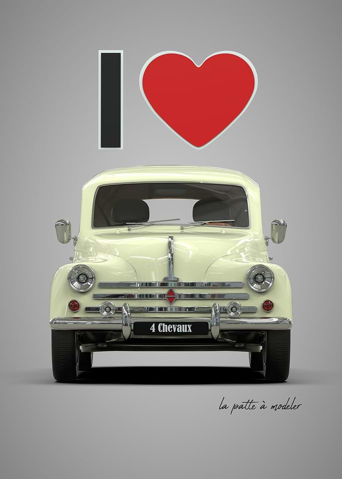 I Love 4 Chevaux