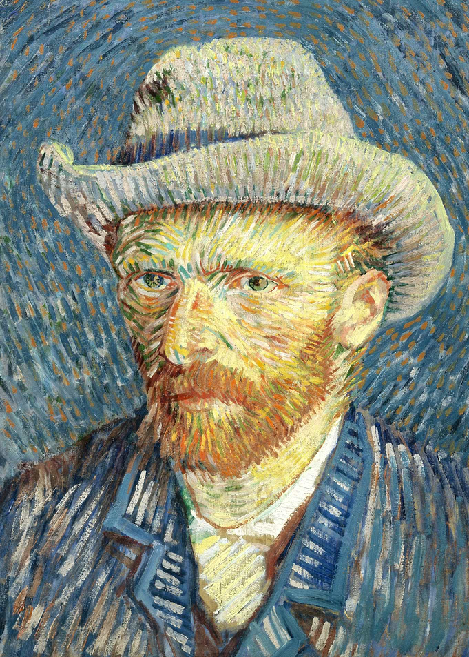 Self Portrait Grey Hat