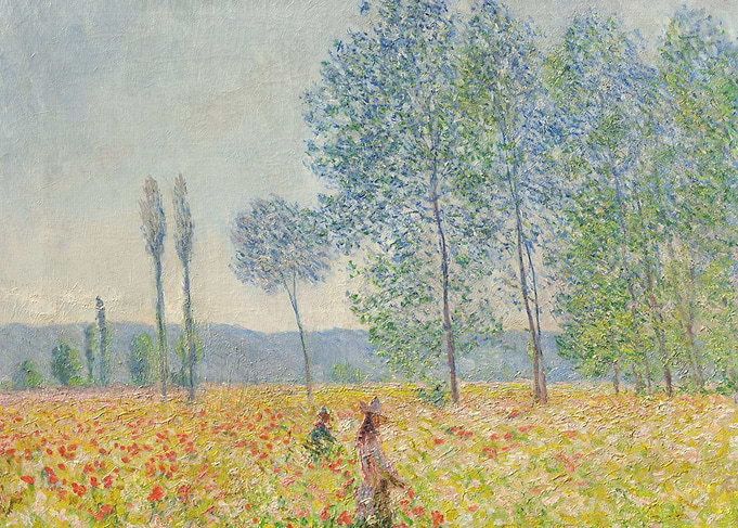 Under the Poplars Monet