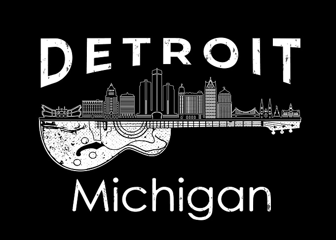 Michigan Detroit Guitar